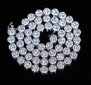 Halo Diamond Necklace