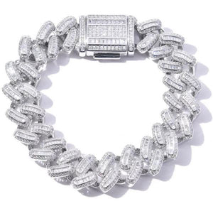 Cuban Link Baguette Bracelet